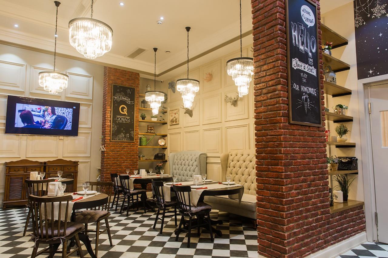 Qonaq Hotel Astana Ngoại thất bức ảnh